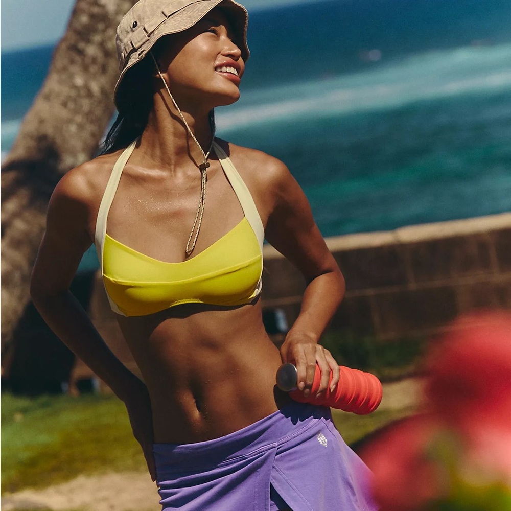 Purple FP movement mini skirt